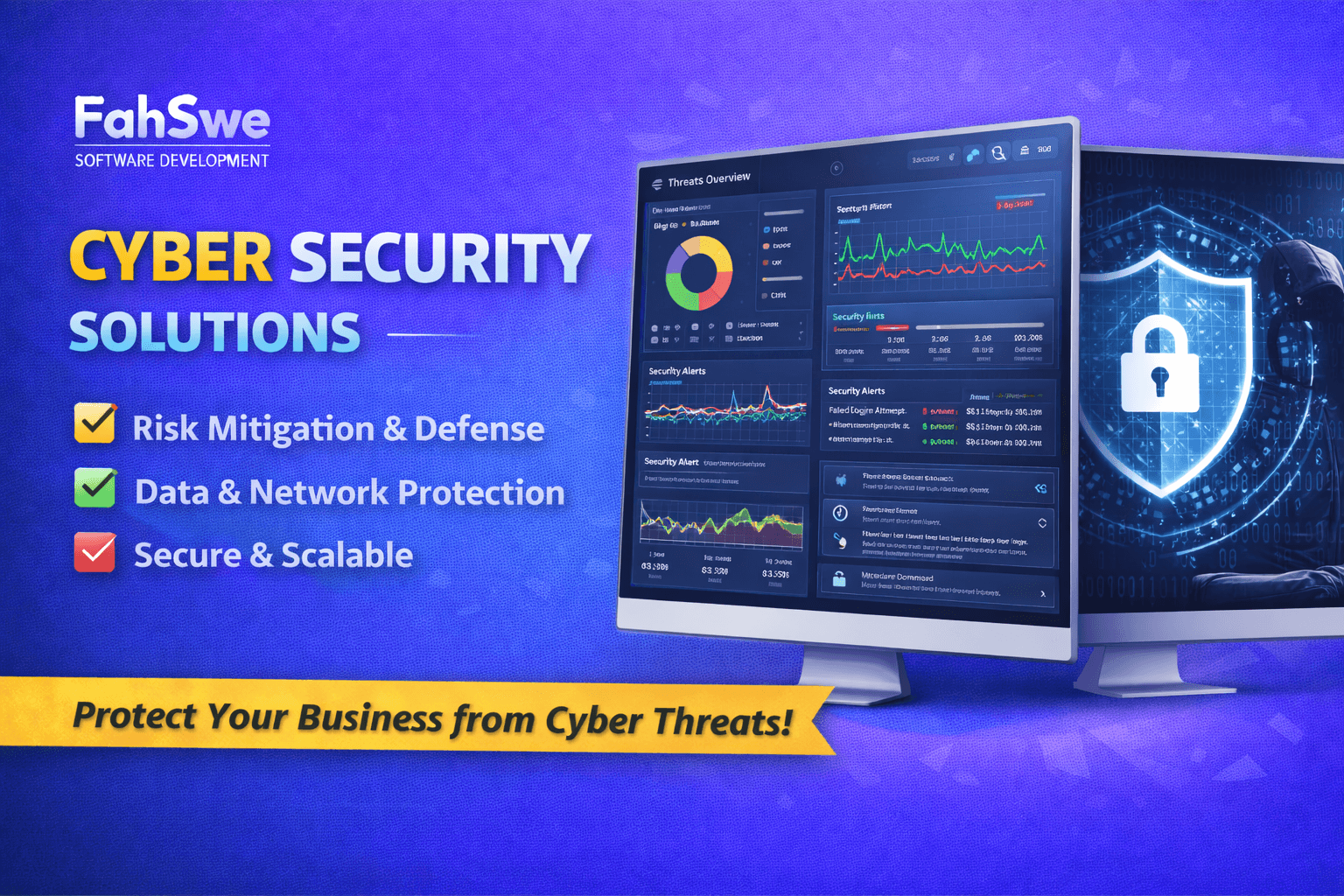 Cyber Security Services Portfolio | FahSwe Software Company